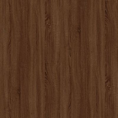 vidaXL Orkaitės spintelė, ruda ąžuolo, 60x46x81,5cm, apdirbta mediena