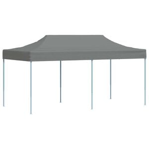 vidaXL I&scaron;skleidžiama proginė palapinė, antracito spalvos, 3x6m