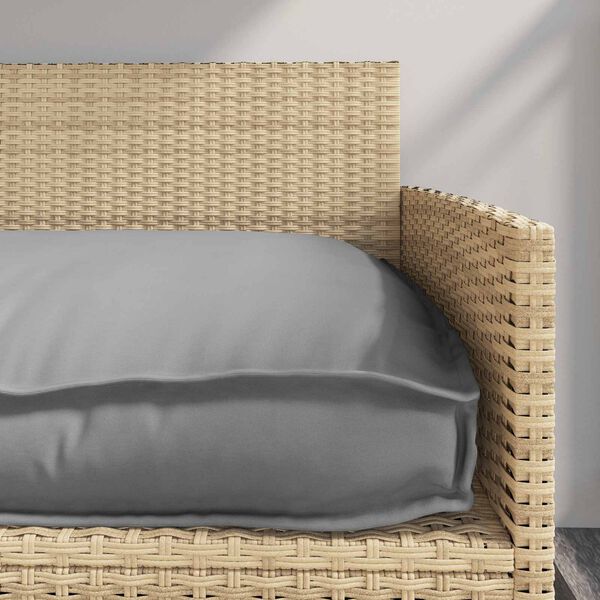 vidaXL Pallet pagalvių rinkinys 2 pcs Pilka 150 x 40 x 8 cm