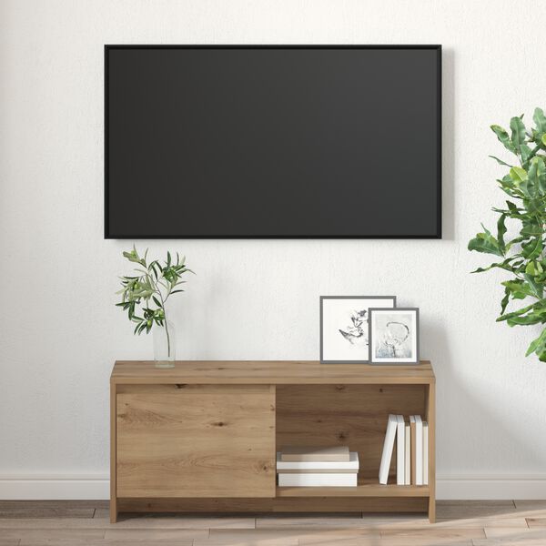 vidaXL TV spintelių komplektas Amatininkų ąžuolas 90 x 35 x 40 cm