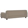 vidaXL Vaiki&scaron;ka sofa, kapučino spalvos, 90x53x30cm, dirbtinė oda