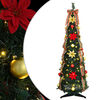 vidaXL Dirbtinė Kalėdų eglutė Žalia 120 cm PVC