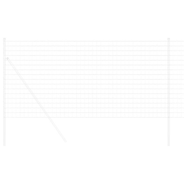 vidaXL Euro tvora Sidabro 1.4 x 10 m Karštai cinkuotas geležis
