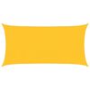 vidaXL Uždanga nuo saulės, geltonos spalvos, 2x4m, HDPE, 160g/m&sup2;