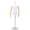 vidaXL Reguliuojamas manekenas 165-213 cm su baze Moteris PP Balta