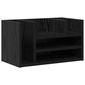 vidaXL Darbo stalo organizatorius Juodojo ąžuolo 44,5 x 24 x 25 cm