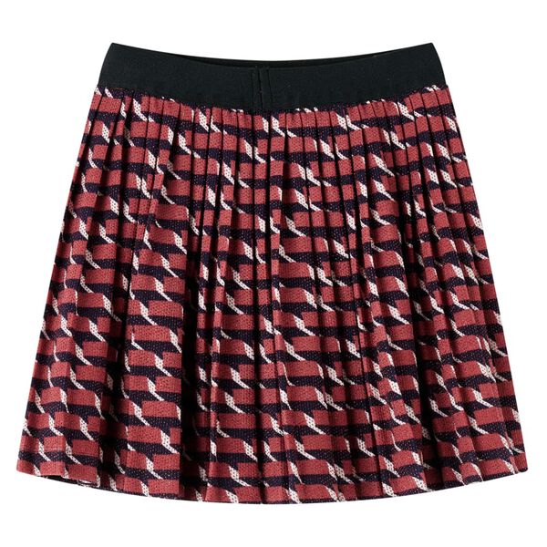 Vaikiškas klostuotas sijonas su blizgučiais, mėlynas, 104 dydžio