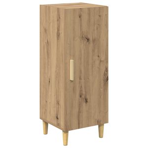 vidaXL Kabalas Amatininkų ąžuolas 34,5 x 34 x 90 cm Apdirbta mediena