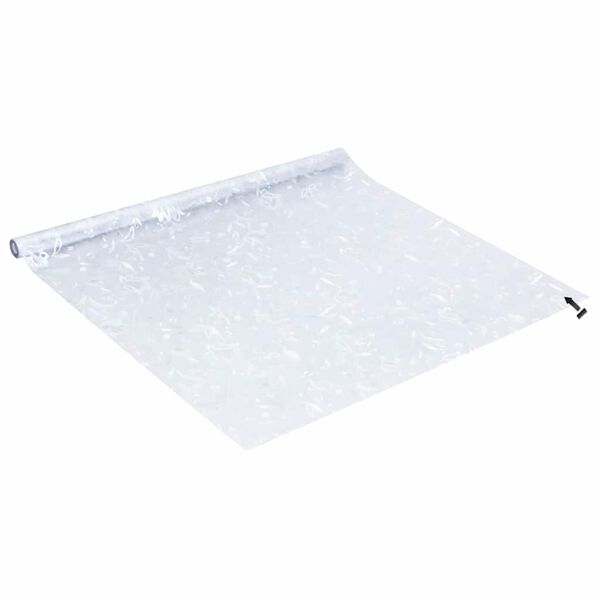 vidaXL Statinė langų plėvelė Gėlių ra&scaron;tas 60 x 500 cm PVC