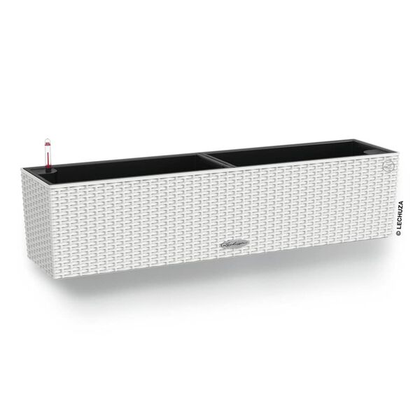 LECHUZA Lovelis BALCONERA Cottage 80 ALL-IN-ONE, baltos spalvos