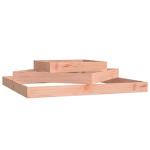 vidaXL Lovelis, 112x112x27cm, douglas eglės medienos masyvas