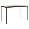 vidaXL Baro stalas 180 x 90 x 105 cm Kietos pu&scaron;ies mediena Natūrali