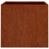 vidaXL Lovelis, 42x40x39cm, Corten plienas