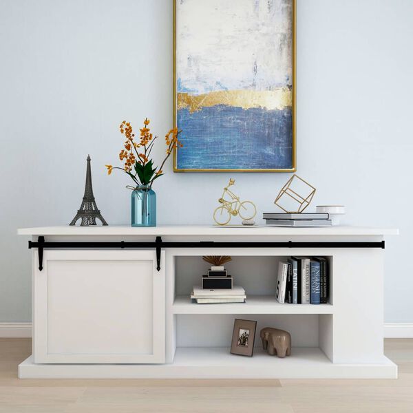 vidaXL Stumdomų spintelės durelių sistemos rinkinys, 200cm, plienas