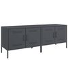 vidaXL TV spintelės, 2vnt., antracito, 68x39x50,5cm, plienas