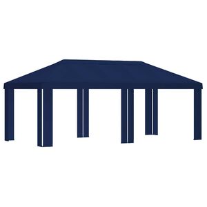 vidaXL Paviljono uždanga 6 x 3 m Mėlyna Poliesteris 190