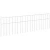 vidaXL Sodo tvoros plok&scaron;tė 12 vnt. 100 x 30 cm Galvanizuotas plienas