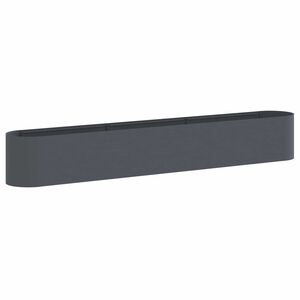 vidaXL Pakelta sodo lova Antracito 280 x 40 x 40 cm