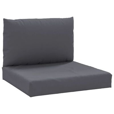 vidaXL Palečių pagalvėlės, 2vnt., antracito spalvos, oksfordo audinys