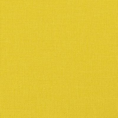vidaXL Pakoja, šviesiai geltonos spalvos, 60x50x41cm, audinys