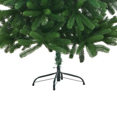vidaXL Dirbtinė Kalėdų eglutė, žalia, 180cm, tikroviški spygliai