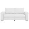 vidaXL Sofa Balta 180 x 78 x 84 cm audinys