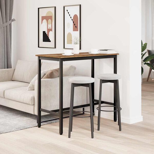 vidaXL staliuku Senas medis 100 x 50 x 90,5 cm