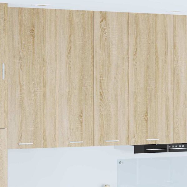 vidaXL Pakabinama spintelė su saugykla Sonoma ąžuolas 60 x 31 x 100 cm