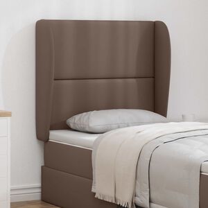 vidaXL Galvūgalio ausis Gelsvai ruda 80 x 23 x 6 cm PVC