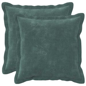 vidaXL Pagalvėlės užvalkalas 2 pcs HOUTEN Jūros mėlyna 35 x 35 cm