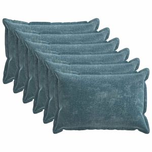 vidaXL Pagalvėlės užvalkalas 6 pcs HOUTEN Mėlyna 40 x 60 cm