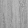vidaXL Sieninė virtuvės spinta "Lucca" Pilka Sonoma Engineered Wood