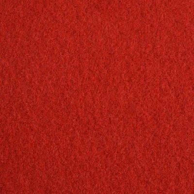 vidaXL Parodų kilimas, raudonos spalvos, 1,2x12m, vientisas