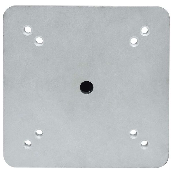 vidaXL Įkasamas skėčio pagrindas su strypu, 16x16x52cm, plienas