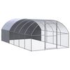 vidaXL Lauko narvas vi&scaron;čiukams, 3x6x2m, galvanizuotas plienas