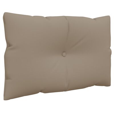vidaXL Palečių pagalvėlės, 3vnt., taupe spalvos, audinys