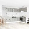 vidaXL Virtuvės spintelė Kalmar Pilkas Sonoma 80 x 46 x 81,5 cm