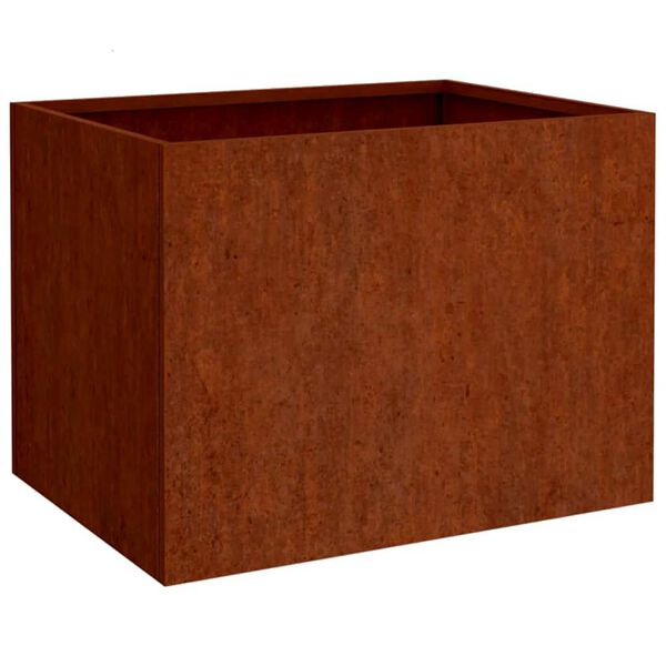 vidaXL Lovelis, 62x47x46cm, Corten plienas