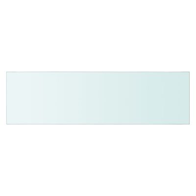 vidaXL Lentynos plokštė, skaidrus stiklas, 70x20 cm