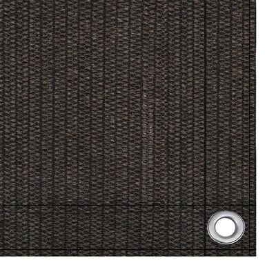 vidaXL Palapinės kilimėlis, rudos spalvos, 300x600cm