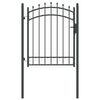 vidaXL Tvoros vartai su smailiais EMMEN 150 x 100 cm