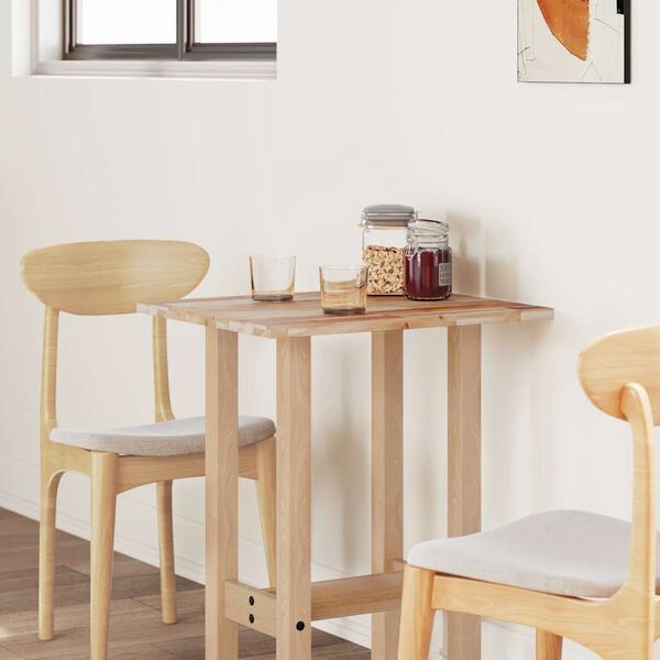 vidaXL Stalviršis, 60x50x2cm, akacijos masyvas, stačiakampis