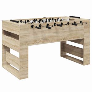 vidaXL Fuzbolas stalas Sonoma ąžuolas 146,5 x 74 x 85 cm