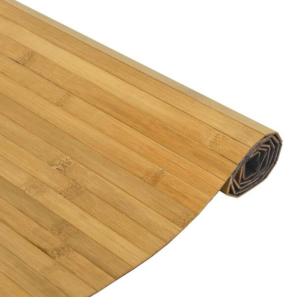 vidaXL Kilimas, natūralios spalvos, 100x300cm, bambukas, stačiakampis