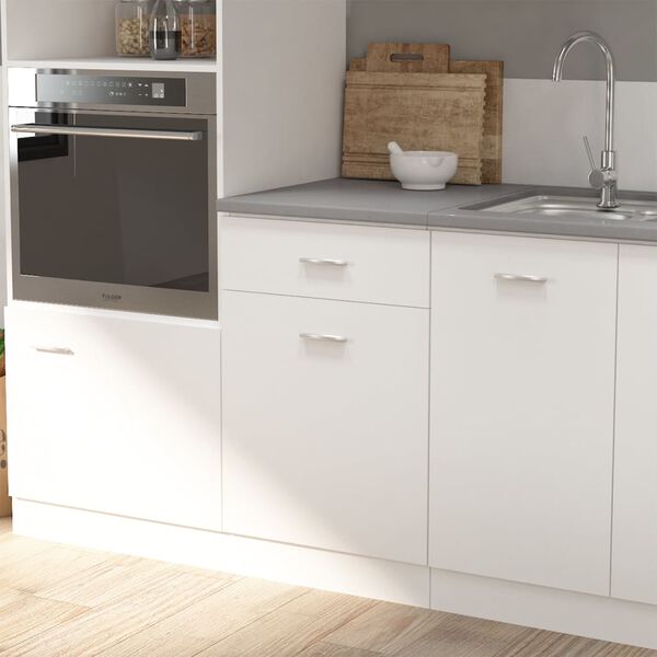 vidaXL Virtuvės stalvir&scaron;is, pilkos spalvos, 50x60x2,8cm, MDP