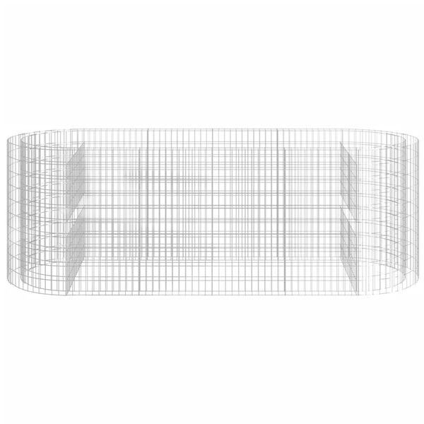 vidaXL Gabiono lovelis, 300x100x100cm, galvanizuota geležis, aukštas