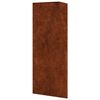 vidaXL Sodo lovelis, 30x26x75cm, Corten plienas