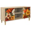 vidaXL Televizoriaus spintelė GENNEP 102 x 33 x 50 cm Sonoma ąžuolo