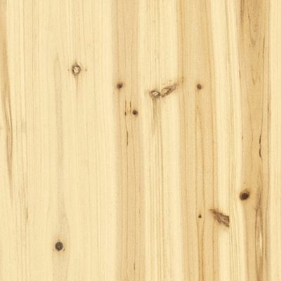 vidaXL Kavos staliukas, 75x50x33,5cm, eglės medienos masyvas