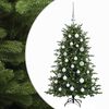 vidaXL Dirbtinė kalėdinė eglutė su rutuliuku 120 cm 150 LED